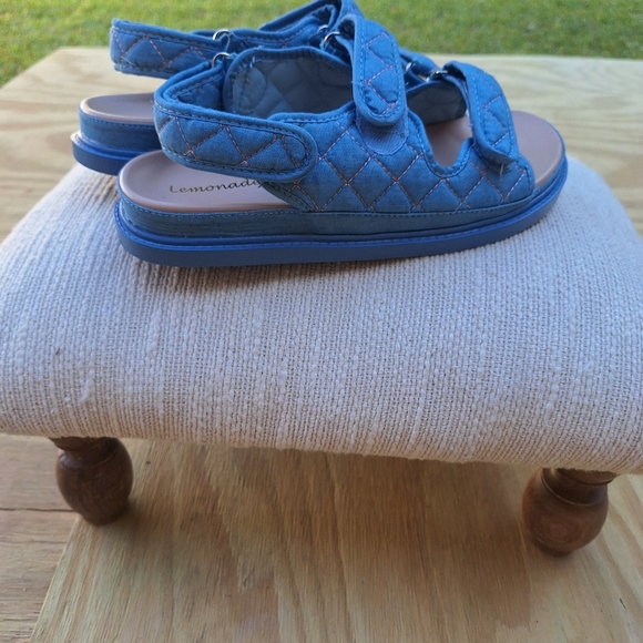 Lemonade denim sandals - Picture 2 of 4